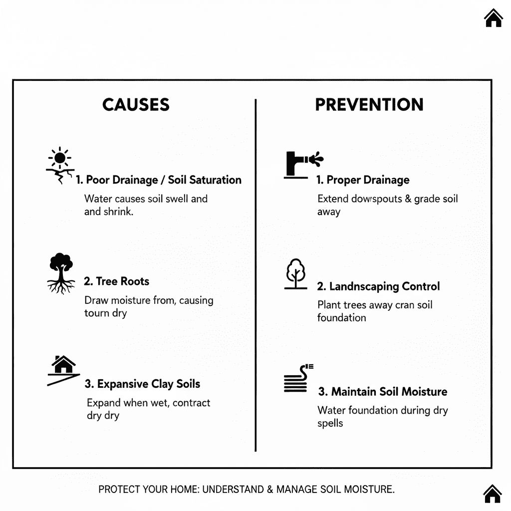 What Causes Foundation Movement and How Can Homeowners Prevent It?