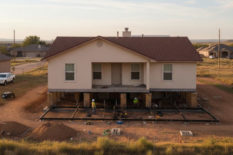 House Leveling in Lubbock, TX