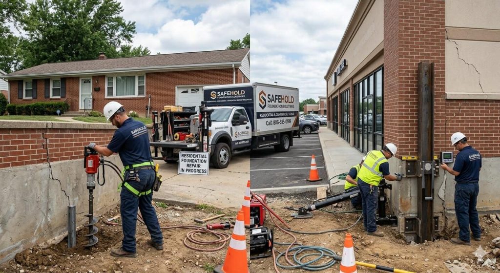 Residential & Commercial Foundation Repair Solutions